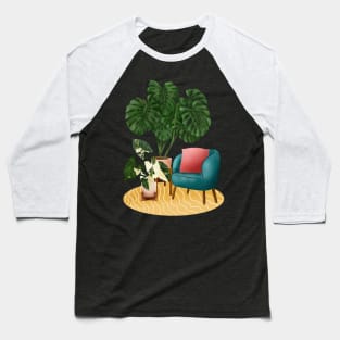 Interior with plants 5 Baseball T-Shirt